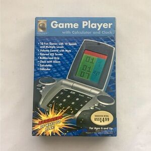 Innovage 2007 Portable Game Player with Calculator and Alarm Clock Handheld